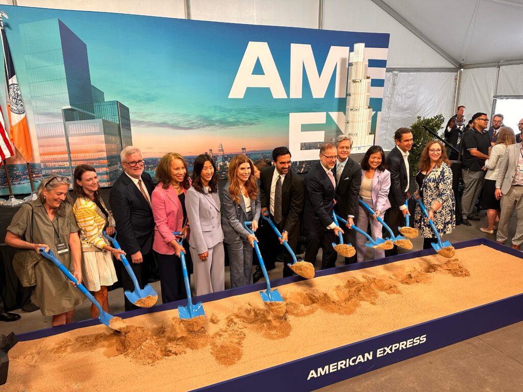 2 World Trade Center groundbreaking ceremony. Photo by Michael Young.