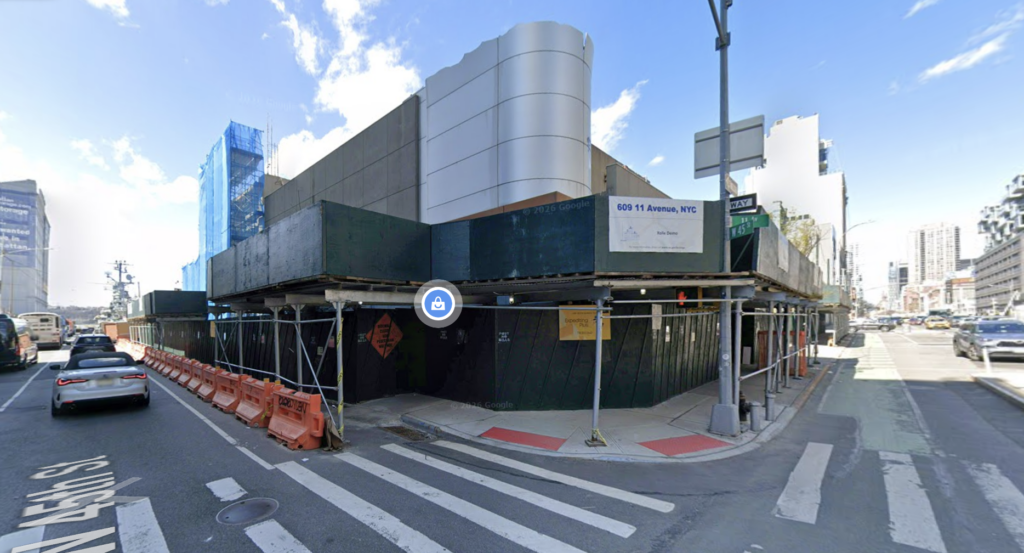 613 11th Avenue, circa April 2026. Image via Google Maps.