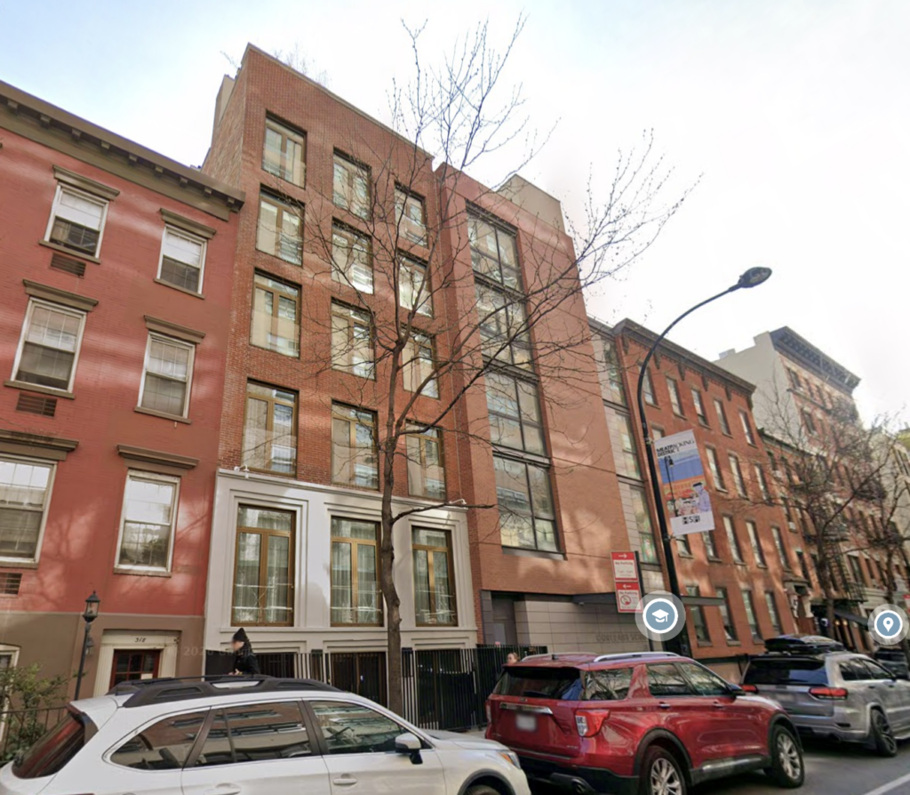 322 West 15th Street, circa April 2026. Image via Google Maps.