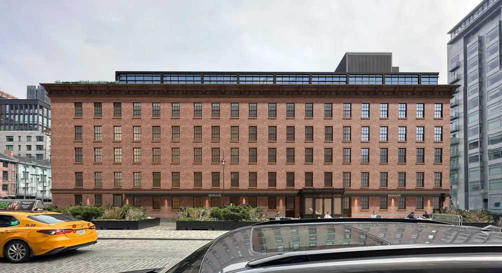 675 Hudson Street. Rendering courtesy of BKSK Architects.