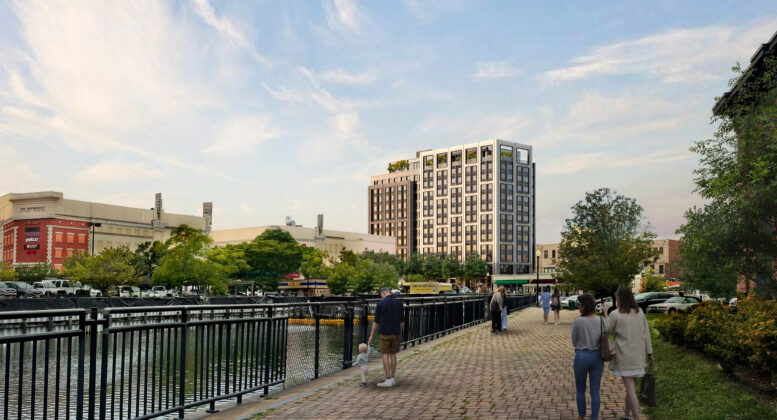 2 South Main Street. Rendering courtesy of CetraRuddy Architecture.