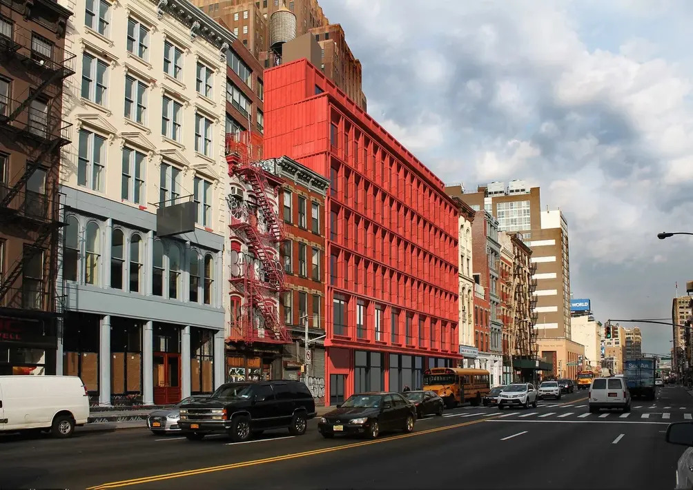 312-322 Canal Street. Rendering courtesy of Paul A. Castrucci Architects.