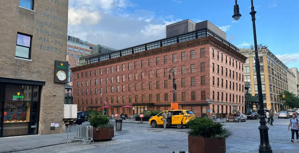 675 Hudson Street. Rendering courtesy of BKSK Architects.