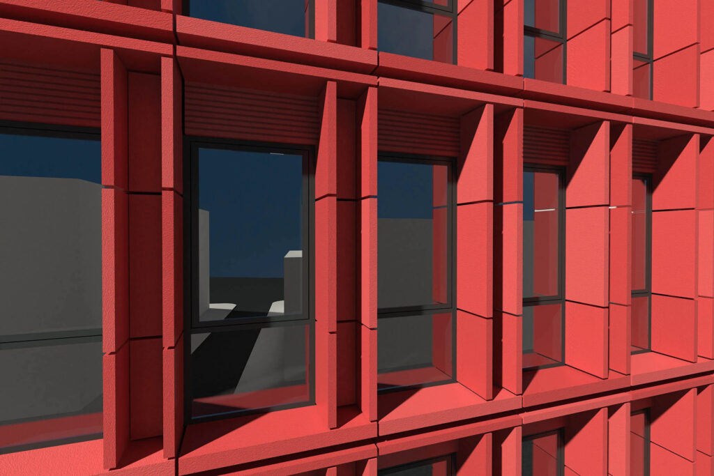312-322 Canal Street. Rendering courtesy of Paul A. Castrucci Architects.