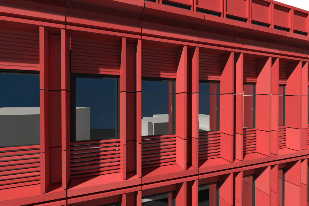 312-322 Canal Street. Rendering courtesy of Paul A. Castrucci Architects.