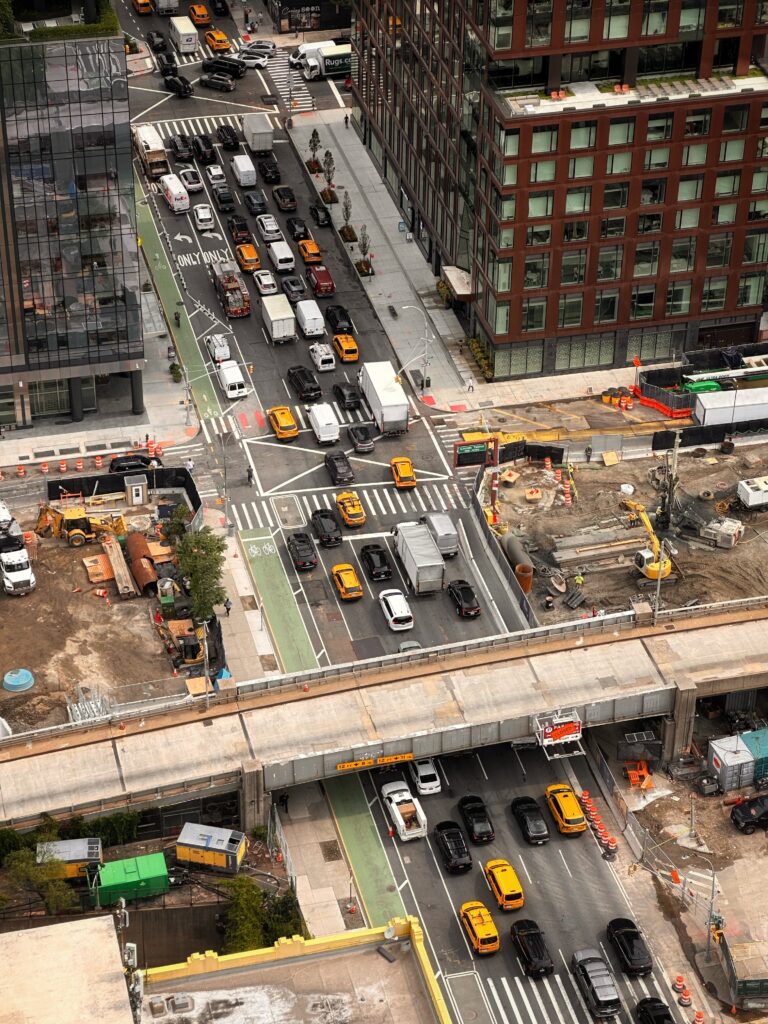 Port Authority Bus Terminal construction in August 2026. Photo by Michael Young.