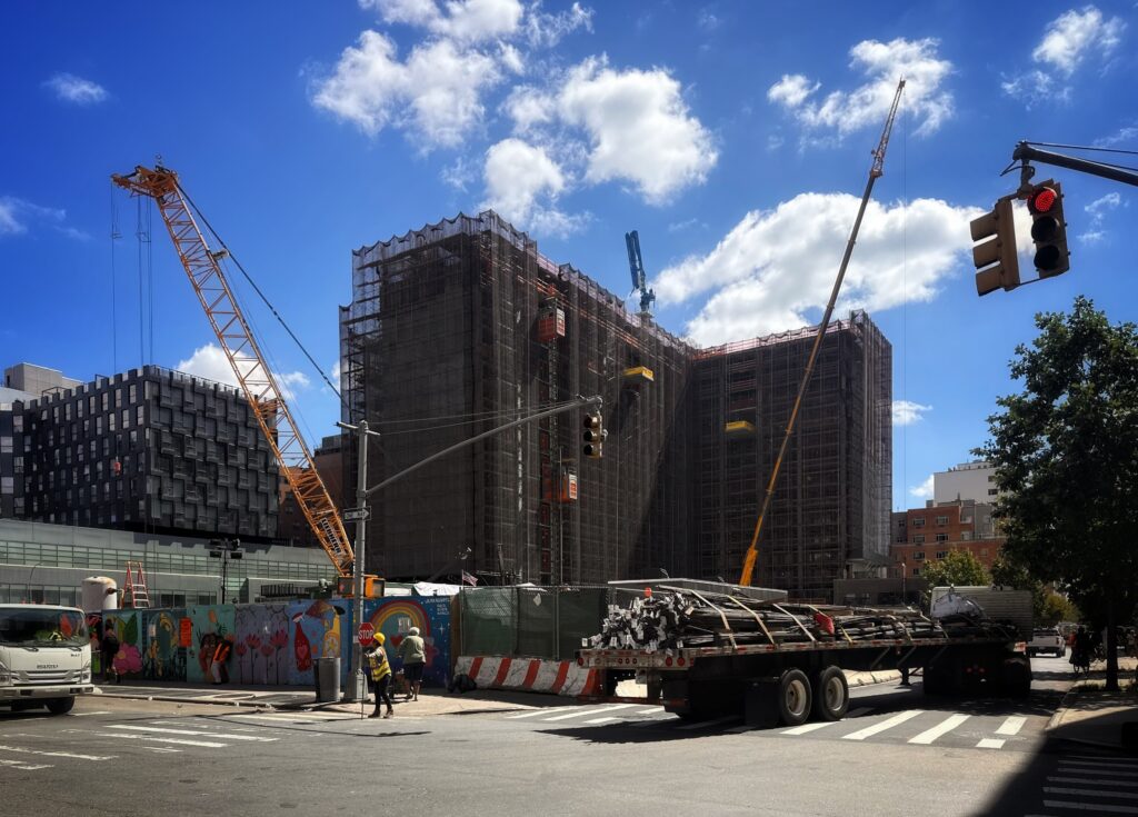 160 East 125th Street (foreground). Photo by Michael Young.