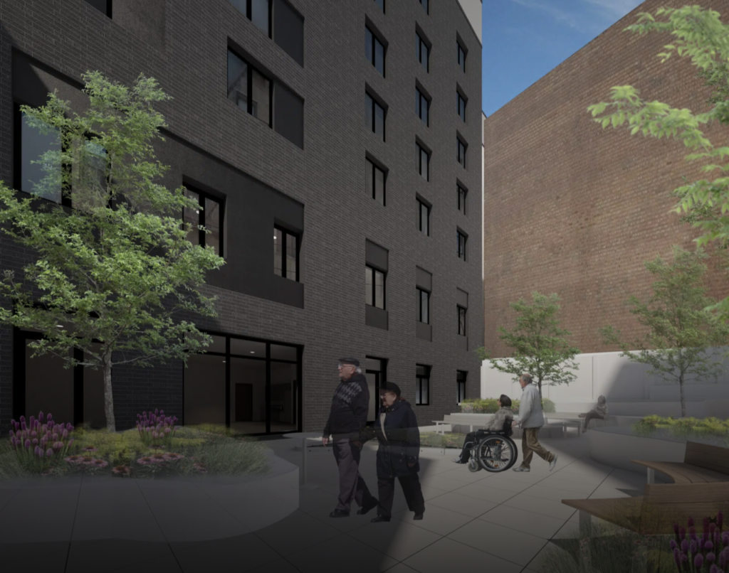658-674 Cassanova Street. Designed by Curtis + Ginsberg Architects.