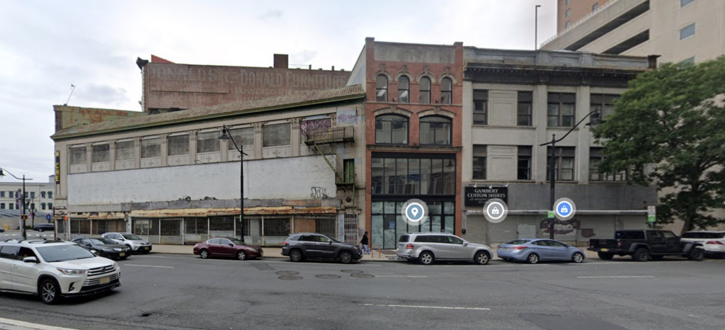 The site of 101 Market Street, circa June 2025. Image via Google Maps.