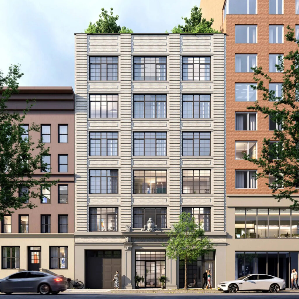 214 West 80th Street. Rendering courtesy of ZArchitecture. 