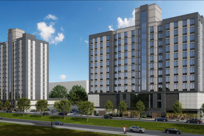 QWest Towers. Rendering courtesy of Stagg.