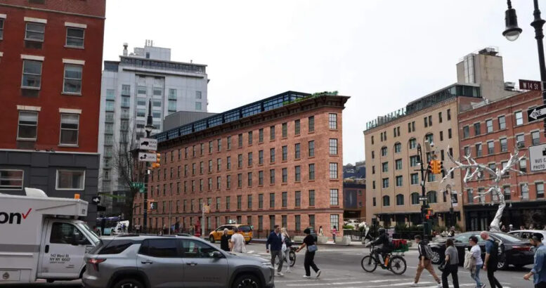 675 Hudson Street. Rendering courtesy of BKSK Architects.