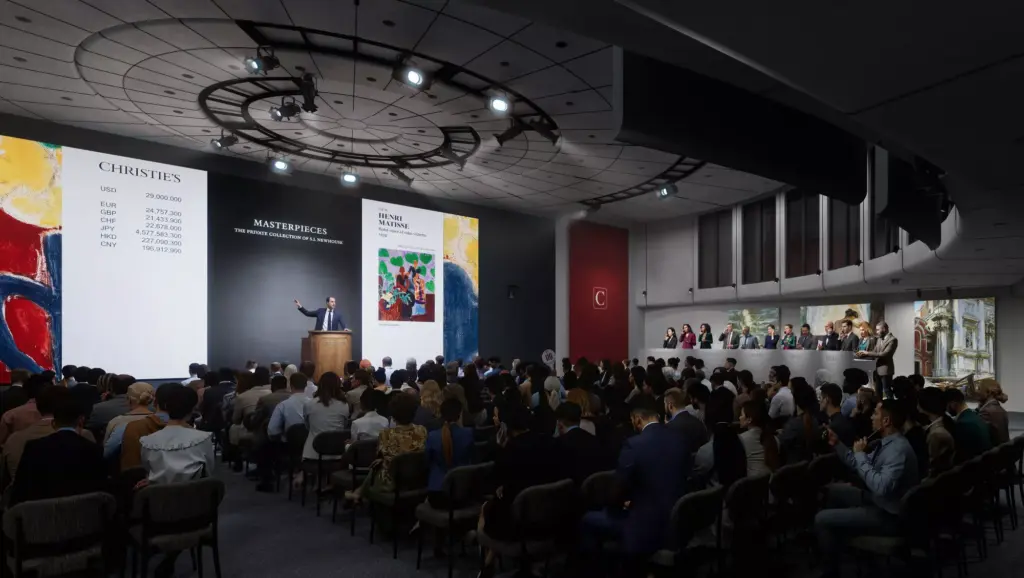 Rendering courtesy of Christie's.
