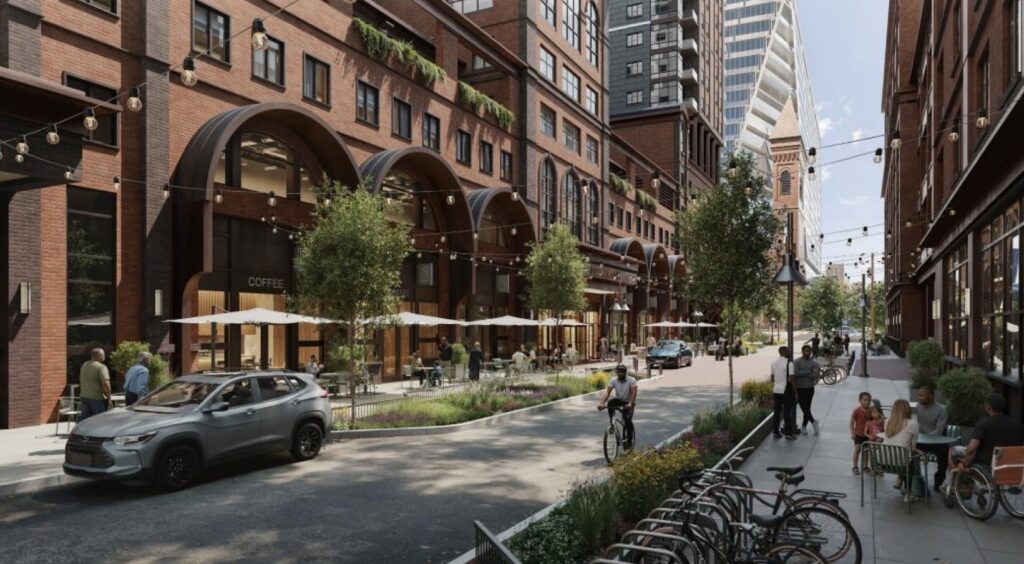 Holland Gardens. Rendering courtesy PS&S Architects.