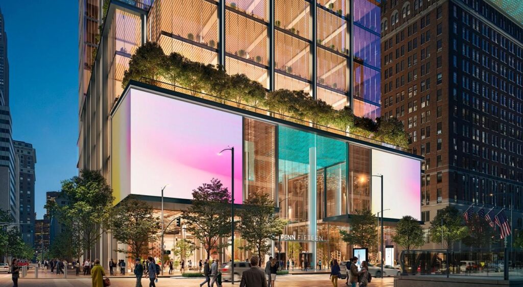 15 Penn Plaza. Designed by Foster + Partners.
