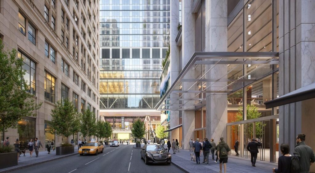 15 Penn Plaza. Designed by Foster + Partners.