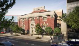 The Brooklyn Public Library - Pacific Branch at 25 Fourth Avenue. Rendering courtesy of Safdie Architects.
