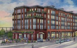 Rendering courtesy of Village of Westbury.
