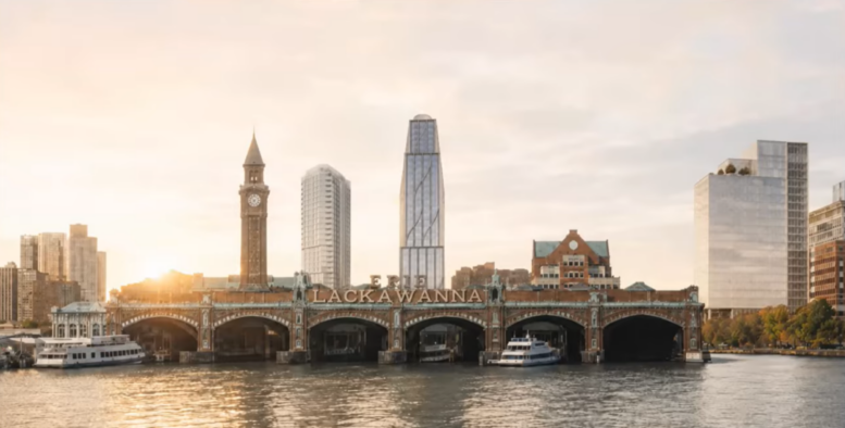 Hoboken Connect Site 1. Rendering courtesy of Morris Adjmi Architects.