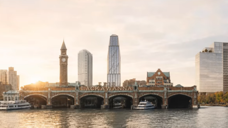 Hoboken Connect Site 1. Rendering courtesy of Morris Adjmi Architects.