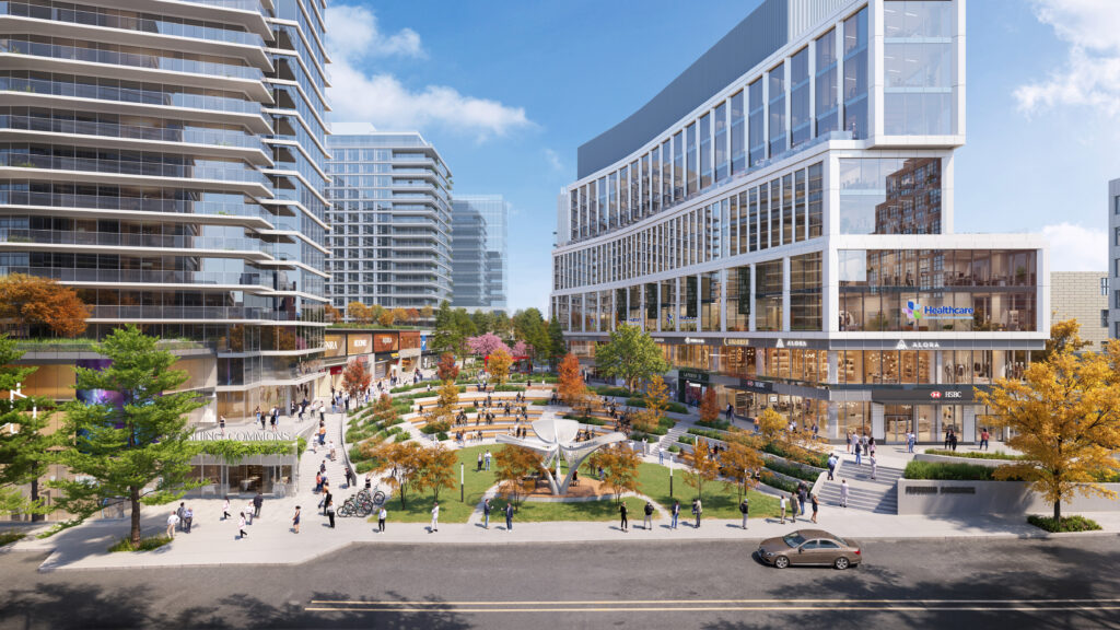 Flushing Commons. Developed by F&T Group and EDNYC.