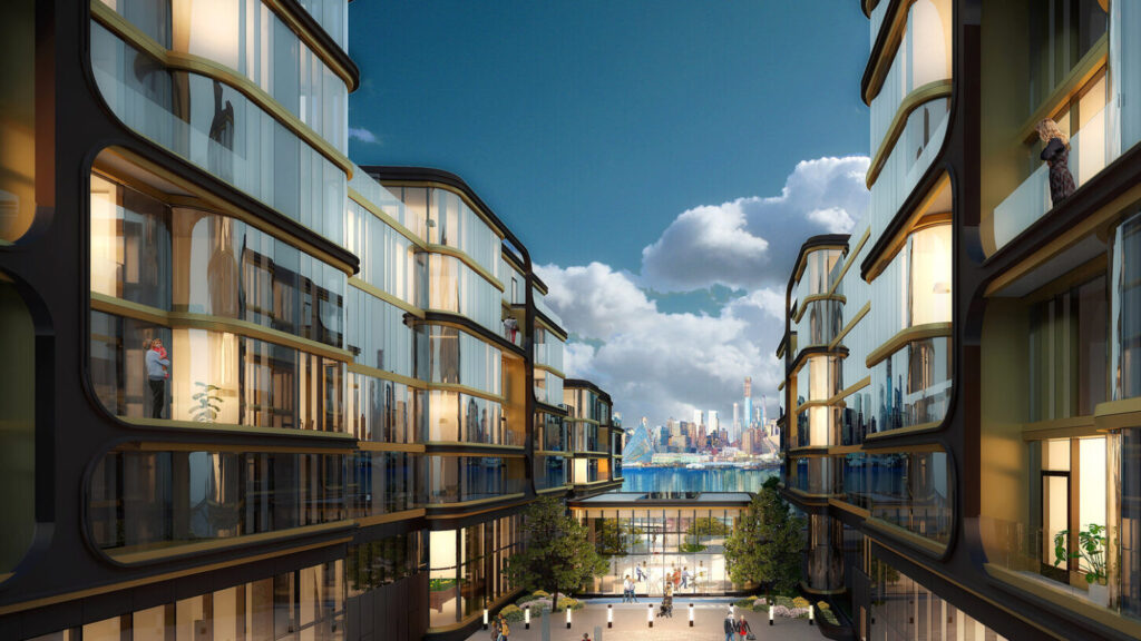 1800 Avenue at Port Imperial. Rendering courtesy of Moso Studio.