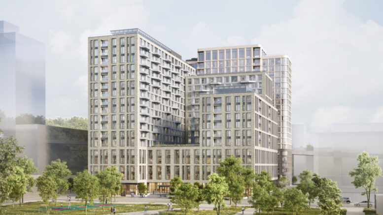 1300 Jefferson Street. Rendering courtesy of Fogarty Finger.