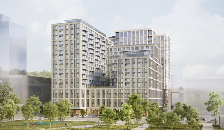 1300 Jefferson Street. Rendering courtesy of Fogarty Finger.