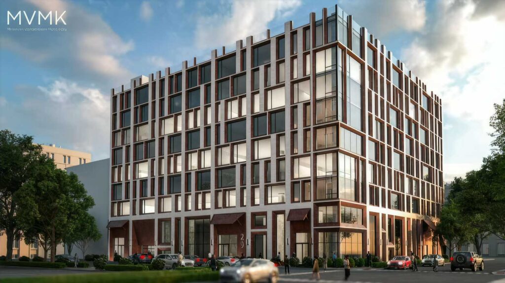 33-39 Division Street. Rendering courtesy of MVMK Architecture.