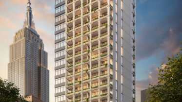 Loggia NoMad at 842 Sixth Avenue. Designed by Isaac & Stern Architects.