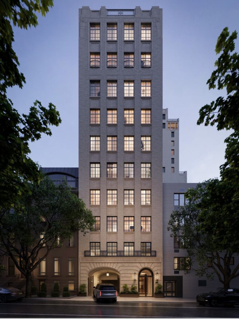 260 East 72nd Street. Rendering courtesy of Peter Pennoyer Architects.