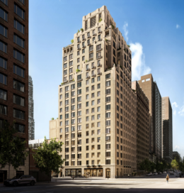 260 East 72nd Street. Rendering courtesy of Peter Pennoyer Architects.