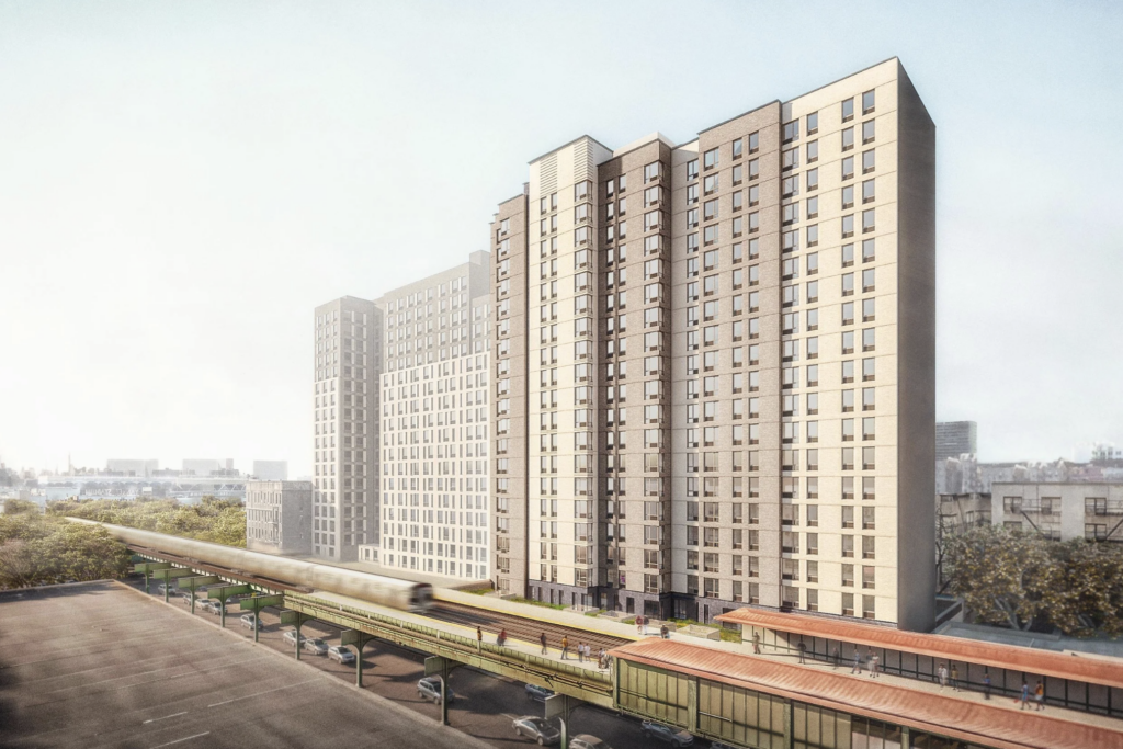 1185 River Avenue. Rendering courtesy of ESKW/Architects.