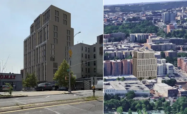 1701 Boone Avenue. Rendering courtesy of NYC Planning.